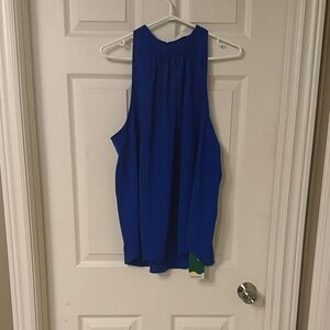 HALARA Royal Blue Sleeveless Top